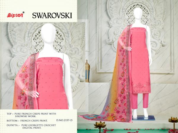 Bipson Swarovski 2157 Designer Dress Material Collection